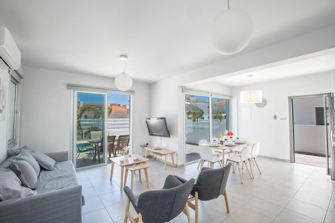 Kitsios Villas With Private Pool No2 Protaras Exterior foto